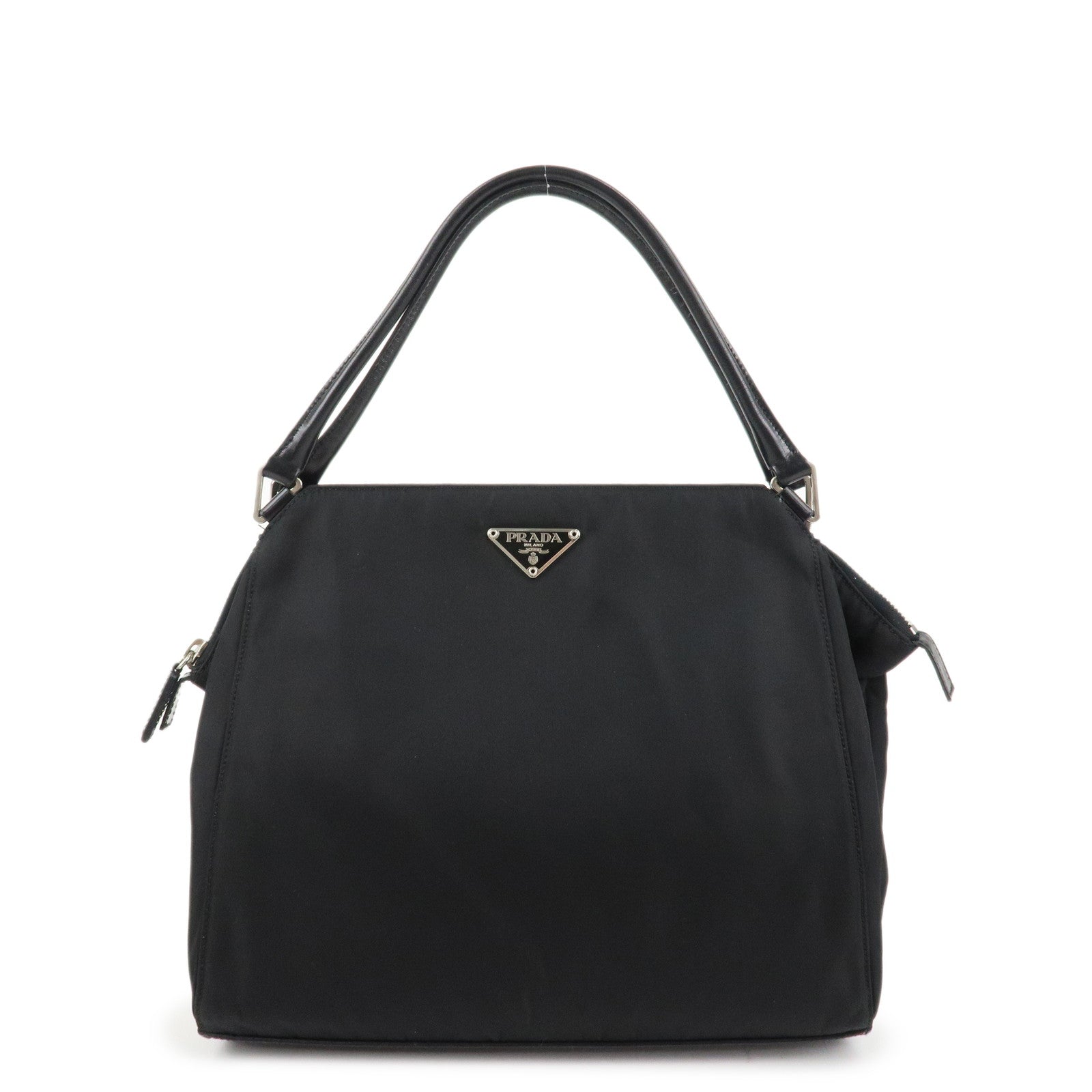 Tote Bag Triangle Shoulder Bag d Leather Nylon Logo