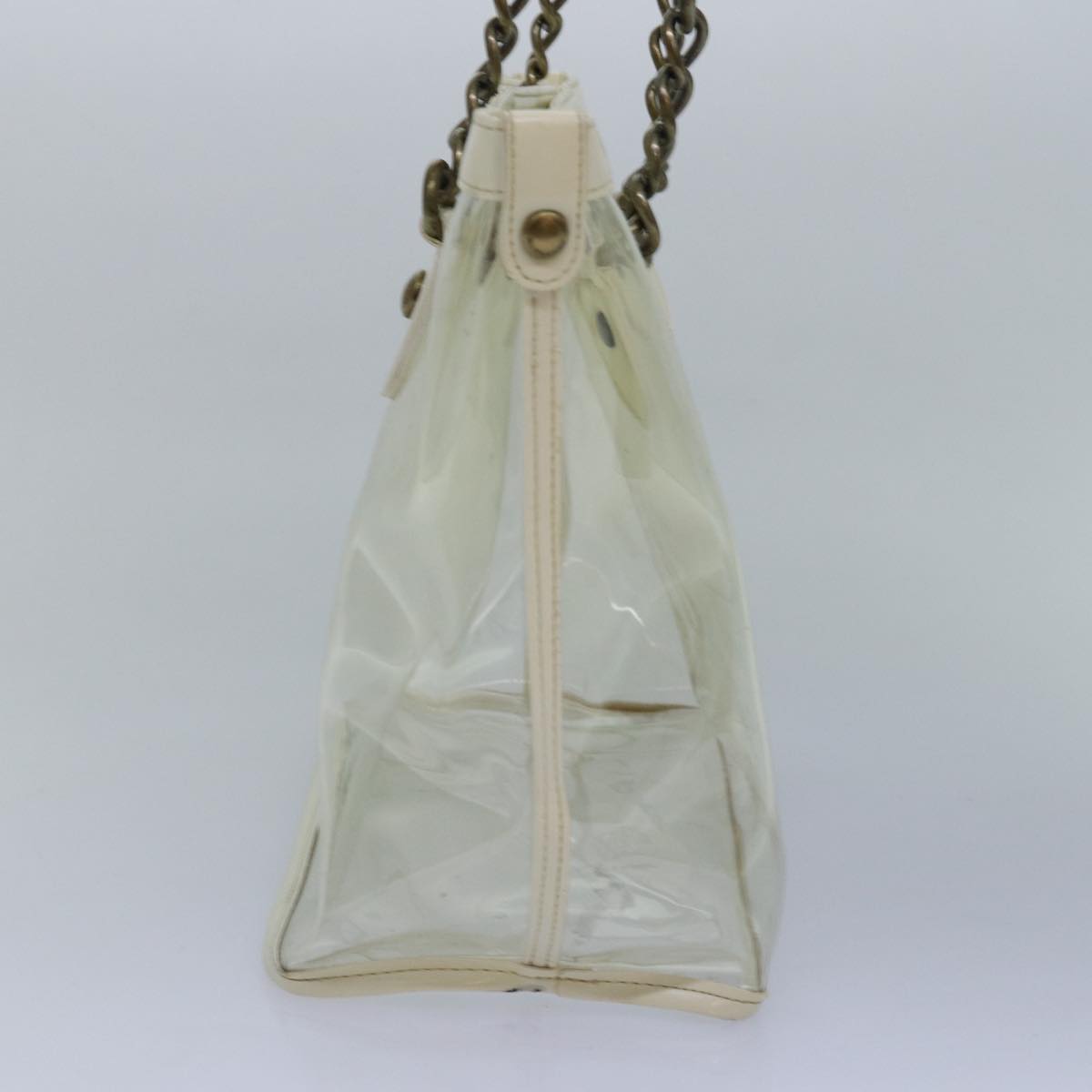 Burberry Transparent Vinyl Shoulder Bag