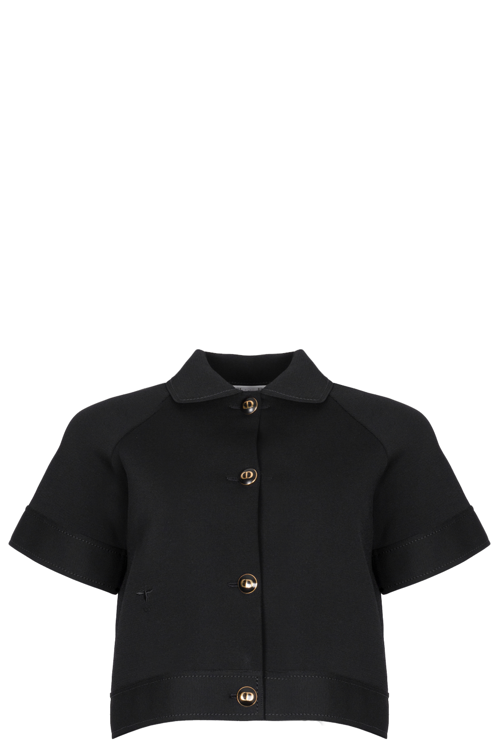 Dior Short Sleeve Jacket Black Handbag