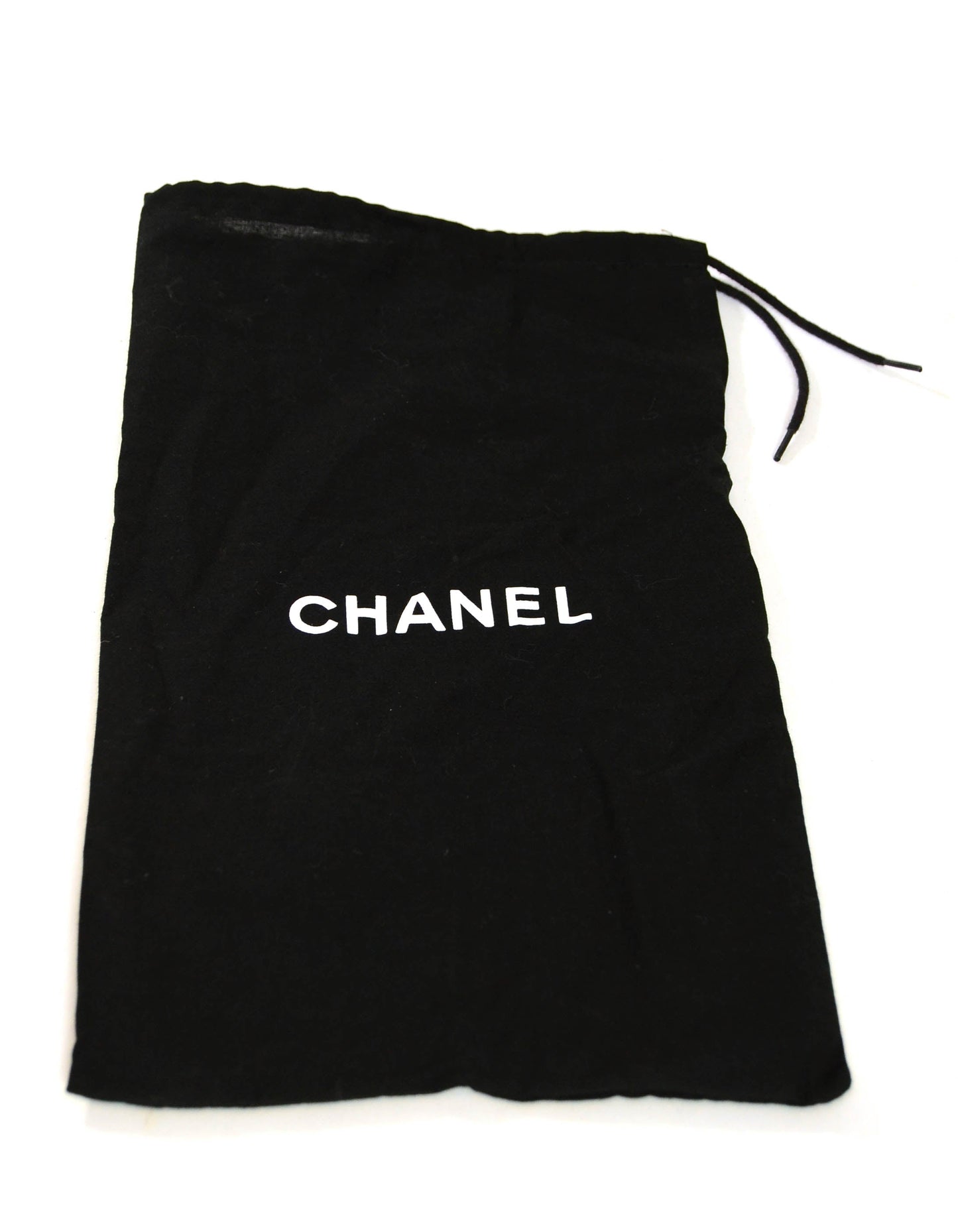 Chanel Black Grosgain Slingbacks with CC Pearl Camellia sz 37.5