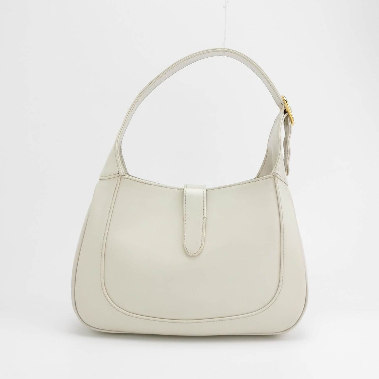 Gucci Jackie Adjustable Strap Size Leather White Small Travel Bag