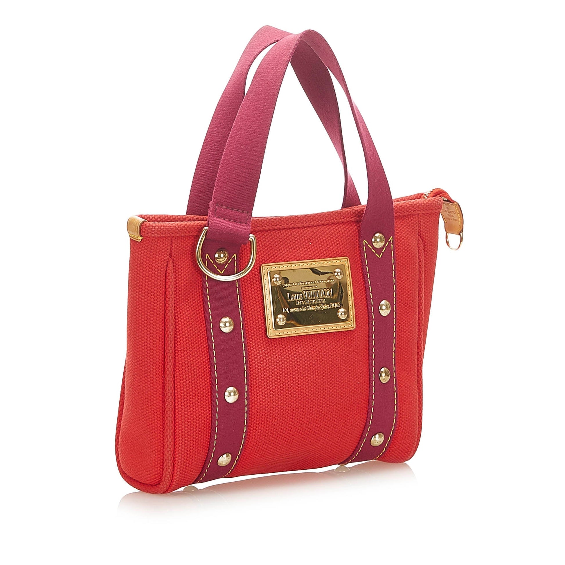 Louis-Vuitton Louis Vuitton Antigua Cabas PM Red