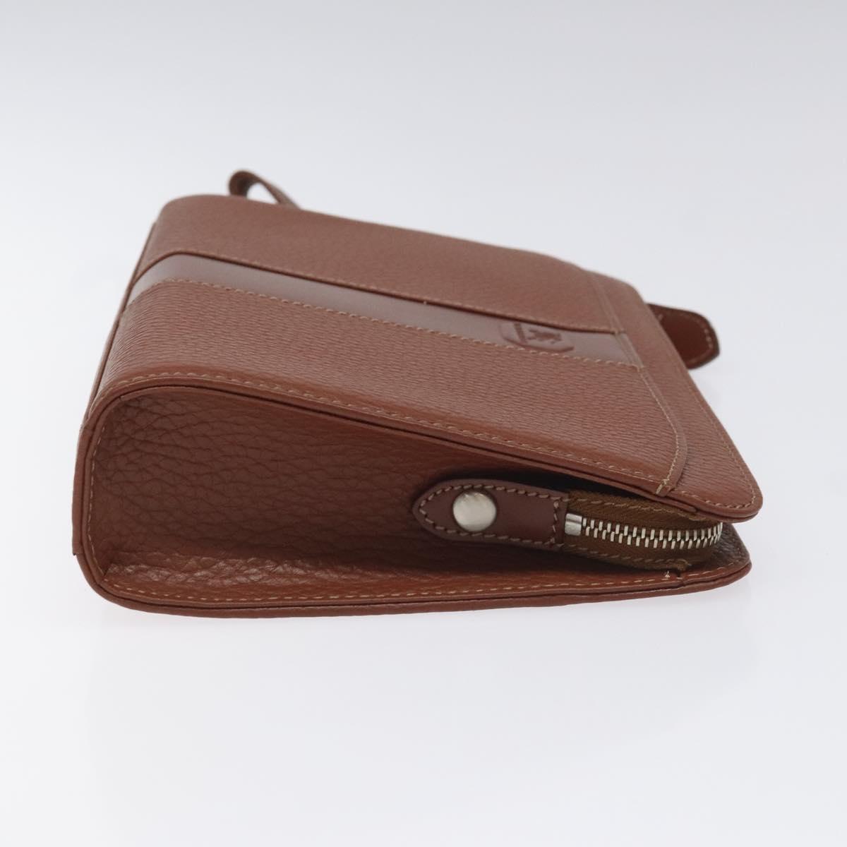 Burberry Clutch Bag Leather Brown Clutch Bag 10
