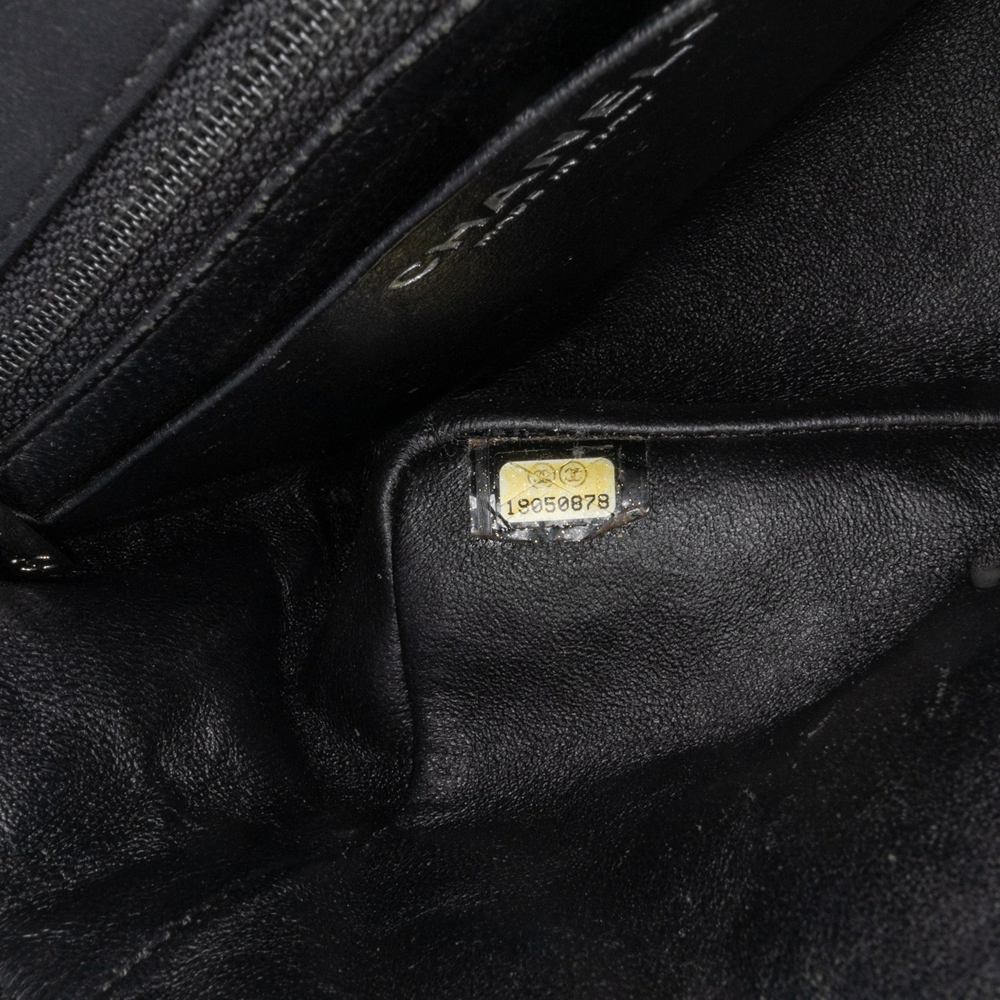 Black Chanel Mini Square Classic Patent Single Flap Crossbody Bag