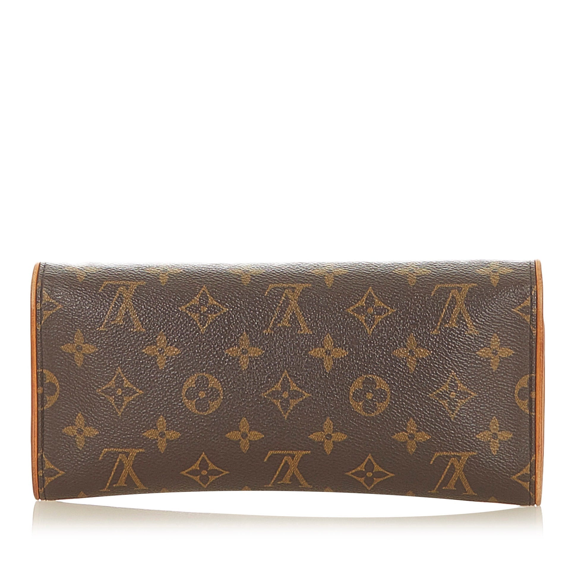 Louis-Vuitton Louis Vuitton Monogram Pochette Twin PM Brown