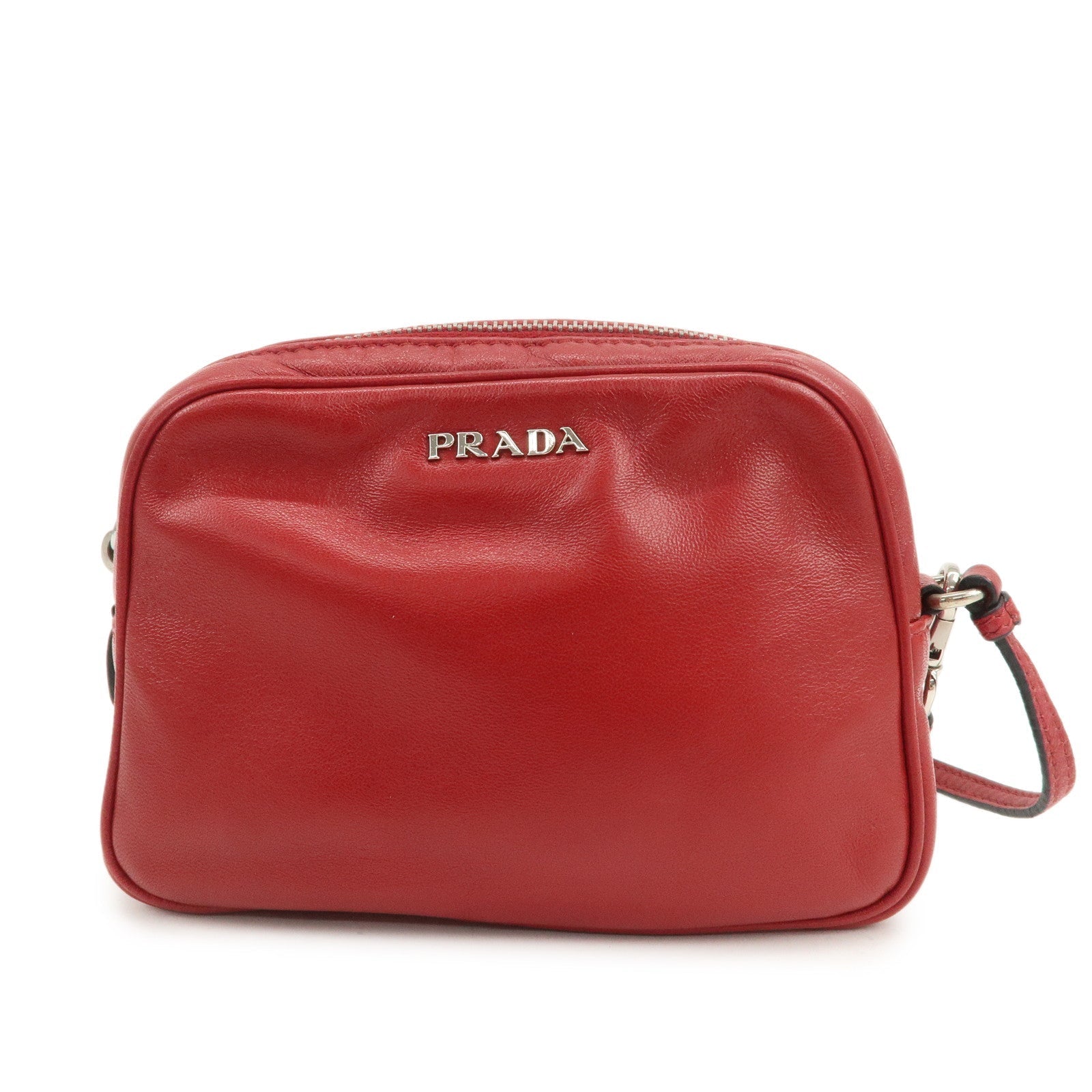 Bag MiniPouch Wristlet Bag Leather Red Mini Bag