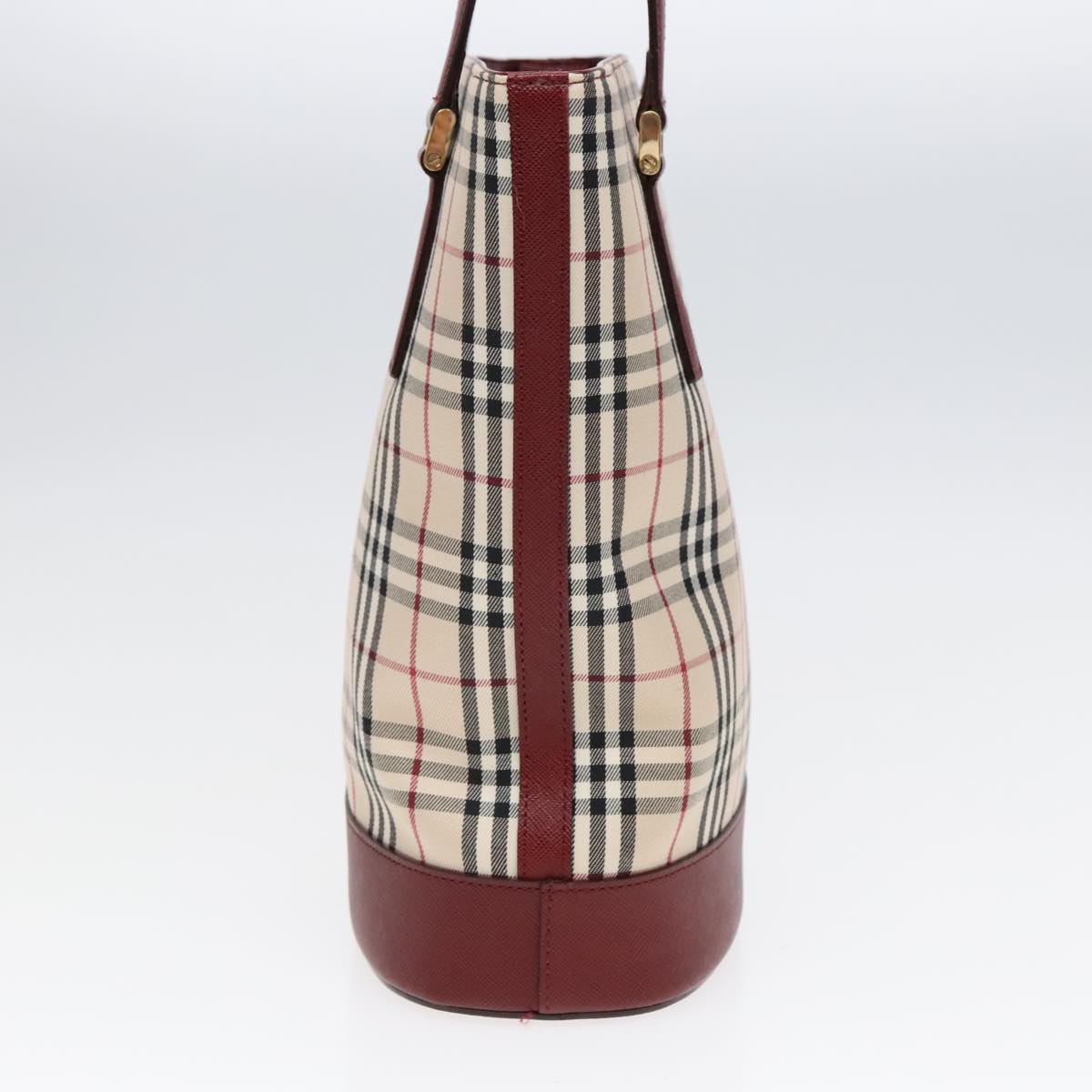 Burberry Nova Check Shoulder Bag Canvas Beige Shoulder Bag 152