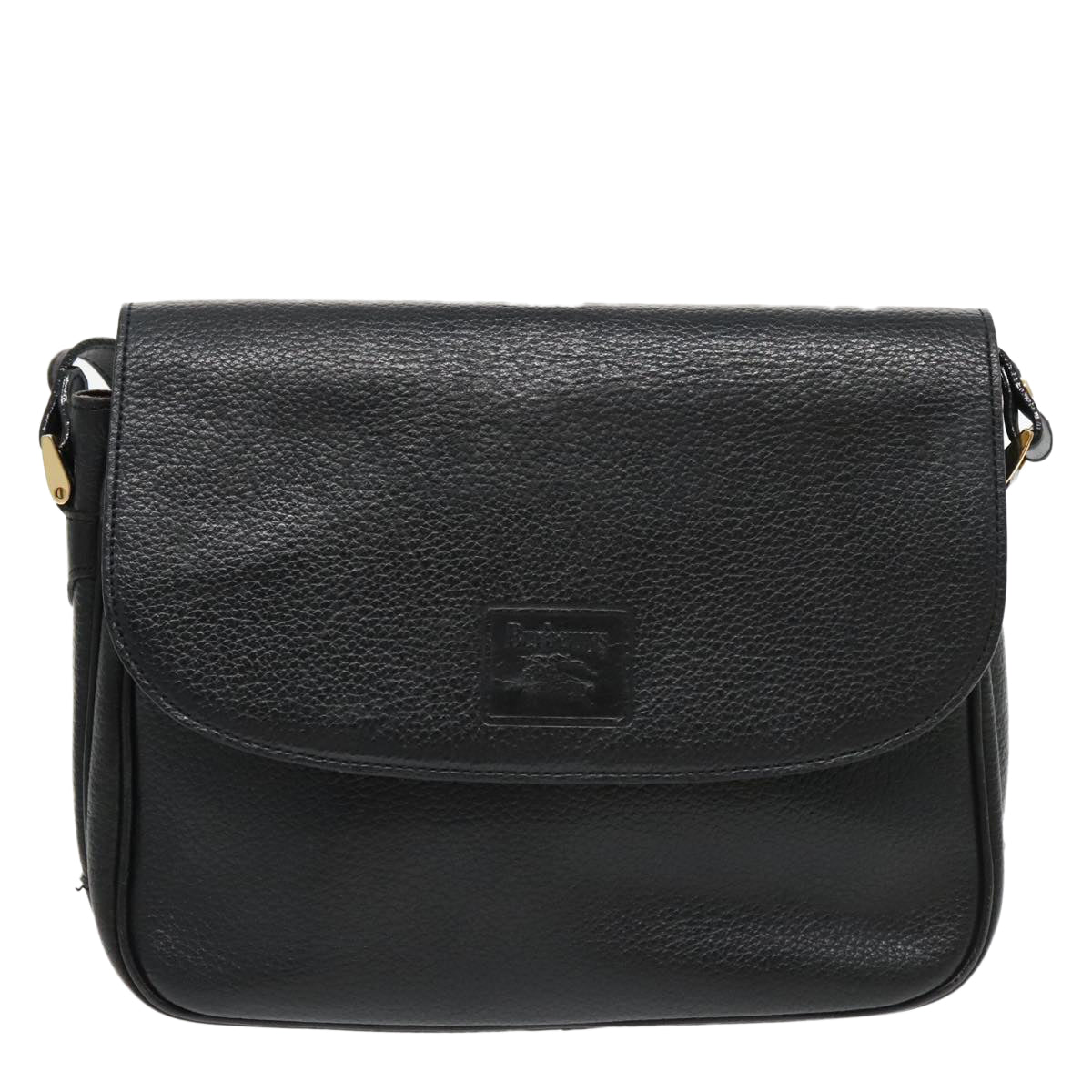 Burberry Shoulder Bag Leather Black Shoulder Bag 52