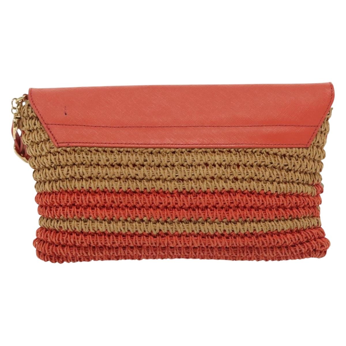 Burberry Wood Shoulder Bag Orange
