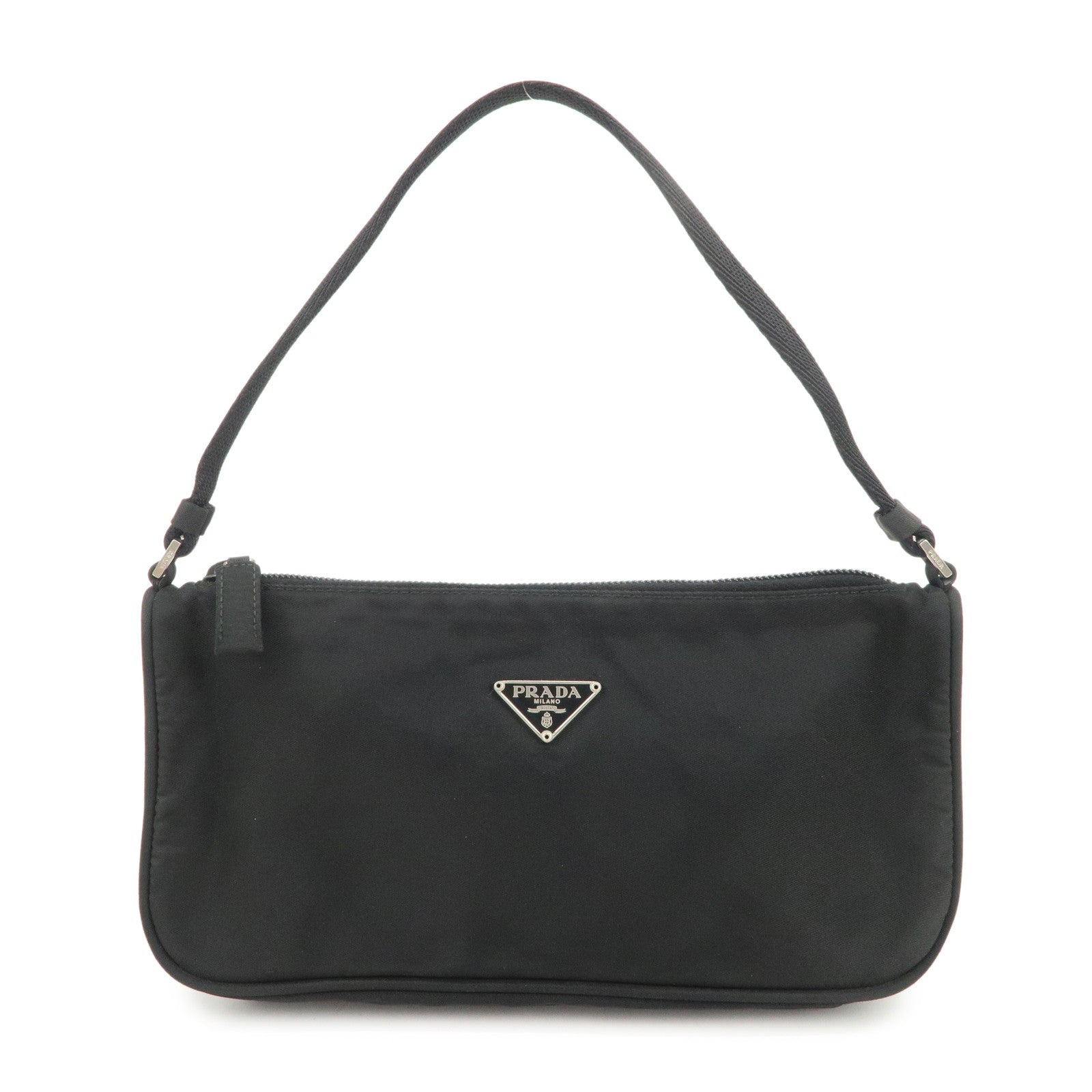 Triangle Pouch Hand Bag Cosmetic Pouch Purse Nylon Logo Handbag