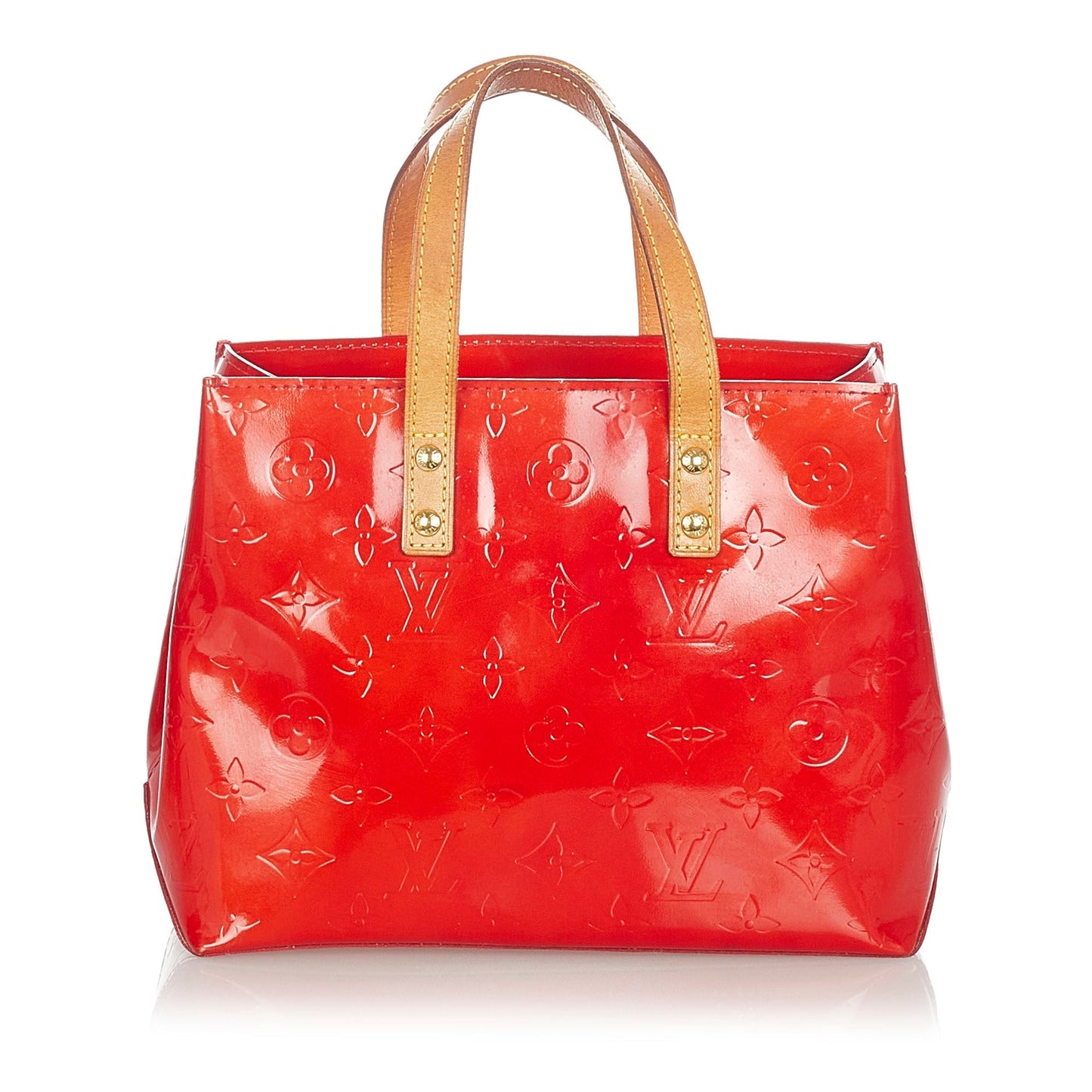 Louis-Vuitton Louis Vuitton Vernis Reade PM Red