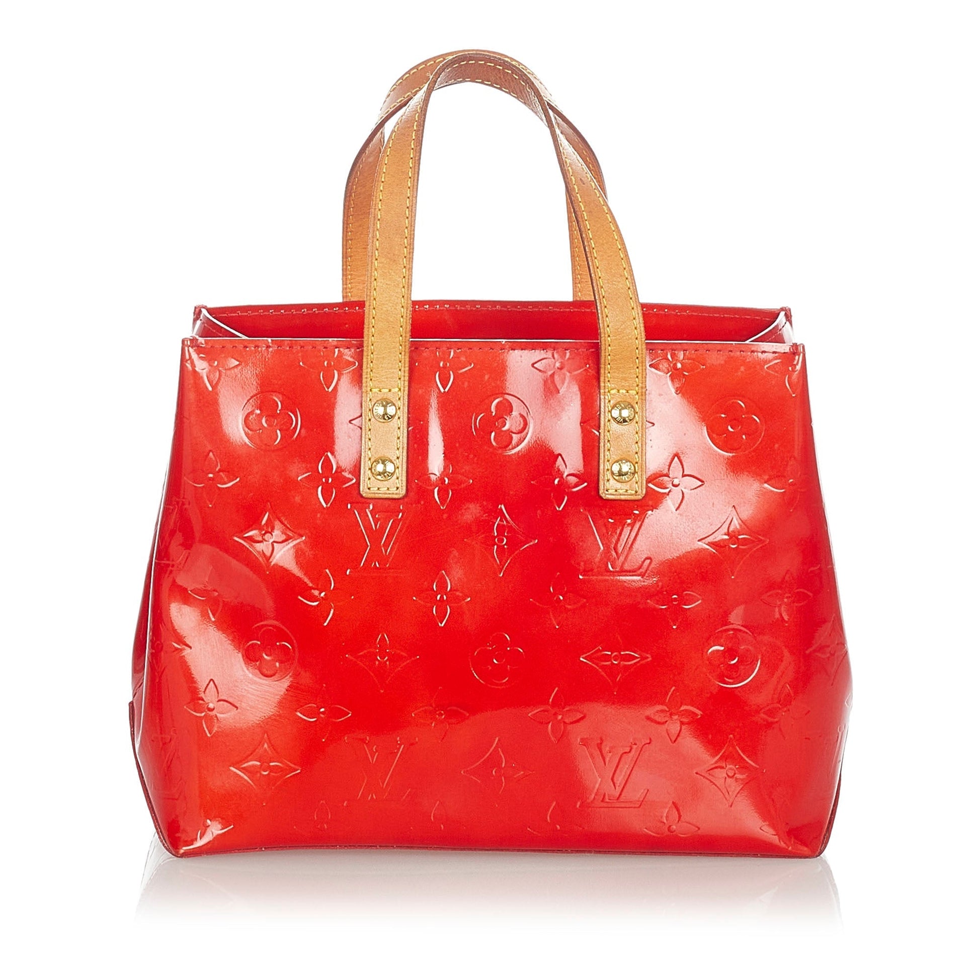 Louis-Vuitton Louis Vuitton Vernis Reade PM Red