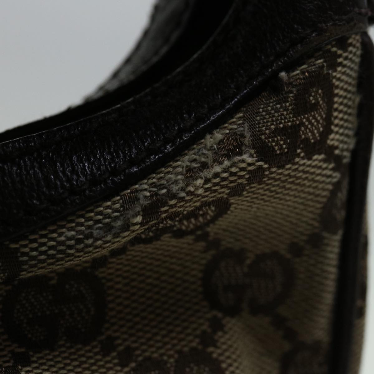 Gucci Gg Canvas Brown Canvas Shoulder Bag