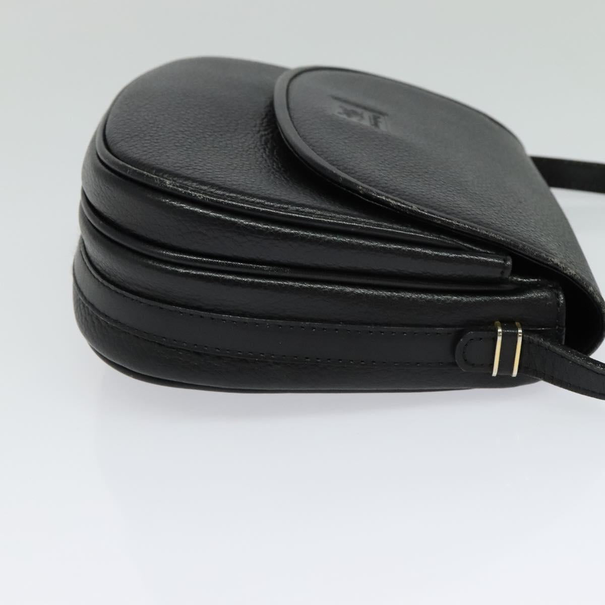 Burberry Shoulder Bag Leather Black Shoulder Bag 24