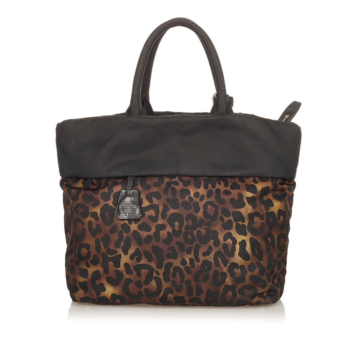 Prada Printed Tessuto Satchel Satchel Bag
