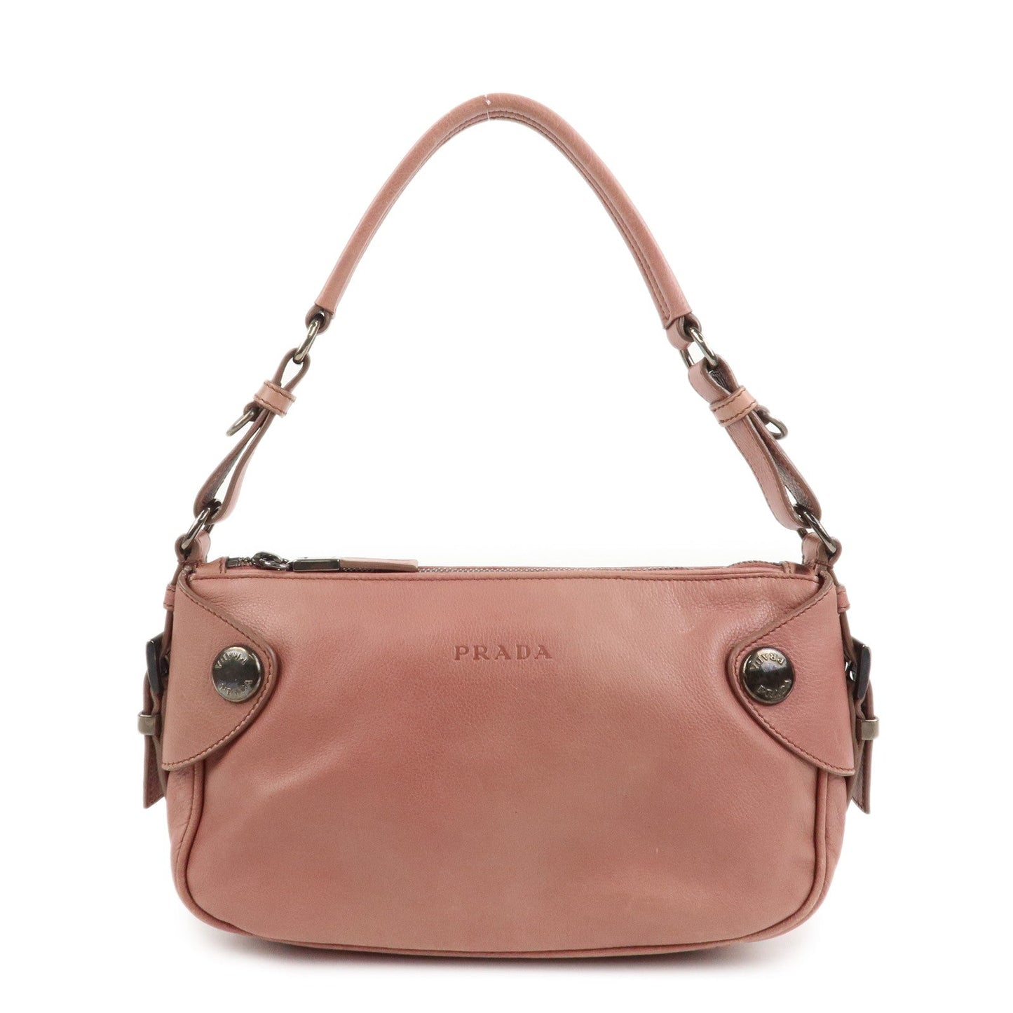 Shoulder Bag Hand Bag Leather Pink