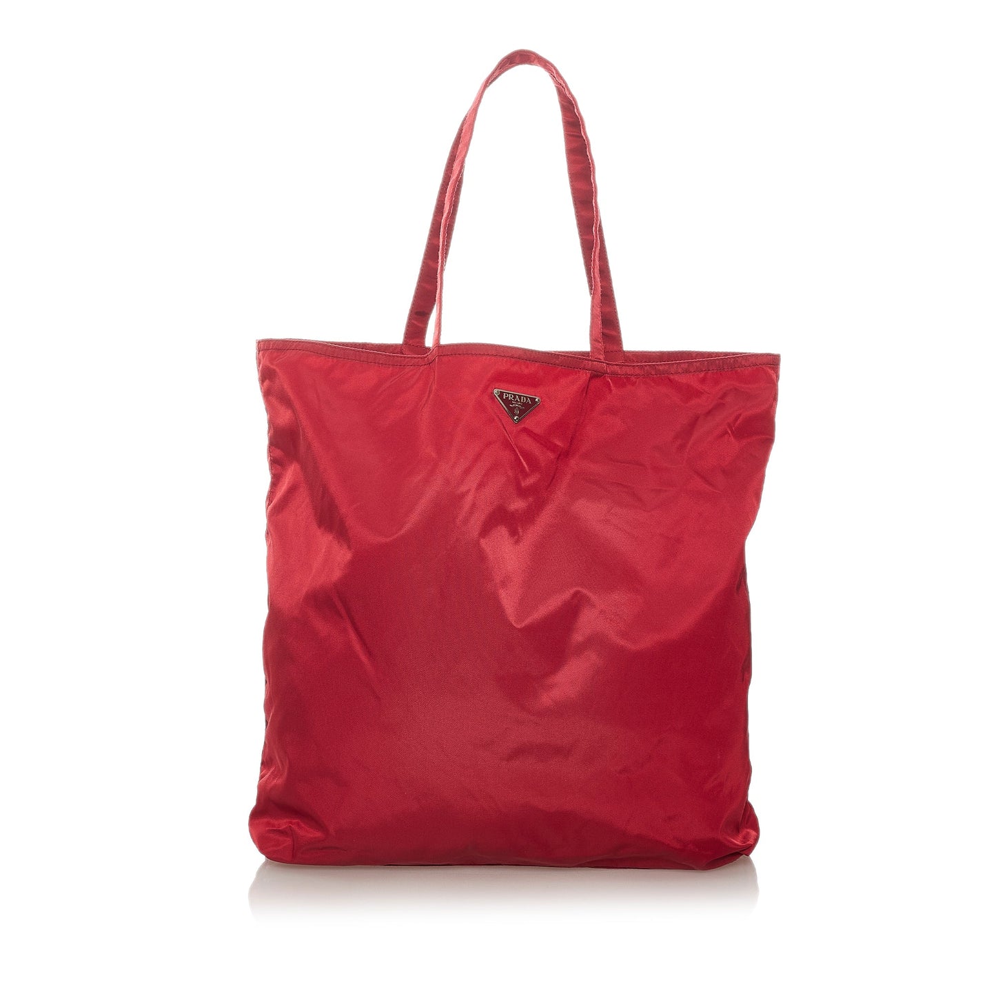 Prada Tessuto Robot Tote Bag Red Tote Bag 1
