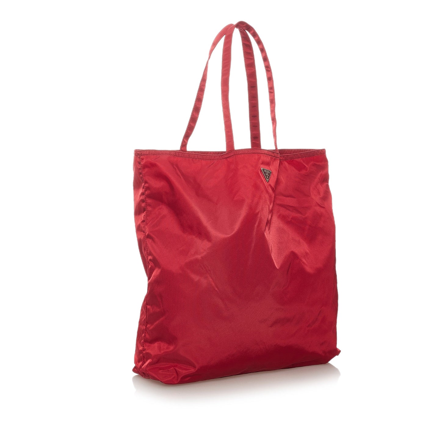 Prada Tessuto Robot Tote Bag Red Tote Bag 1