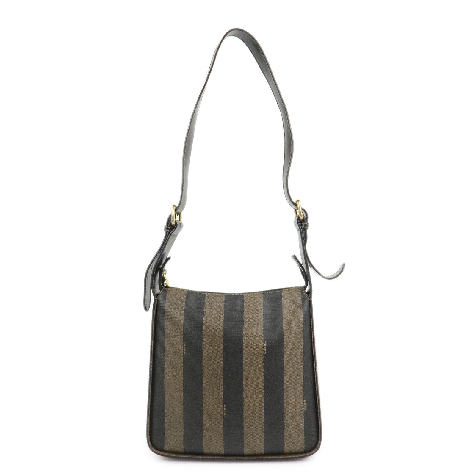 Crossbody Bag Pequin PVC Shoulder Bag 211 Black