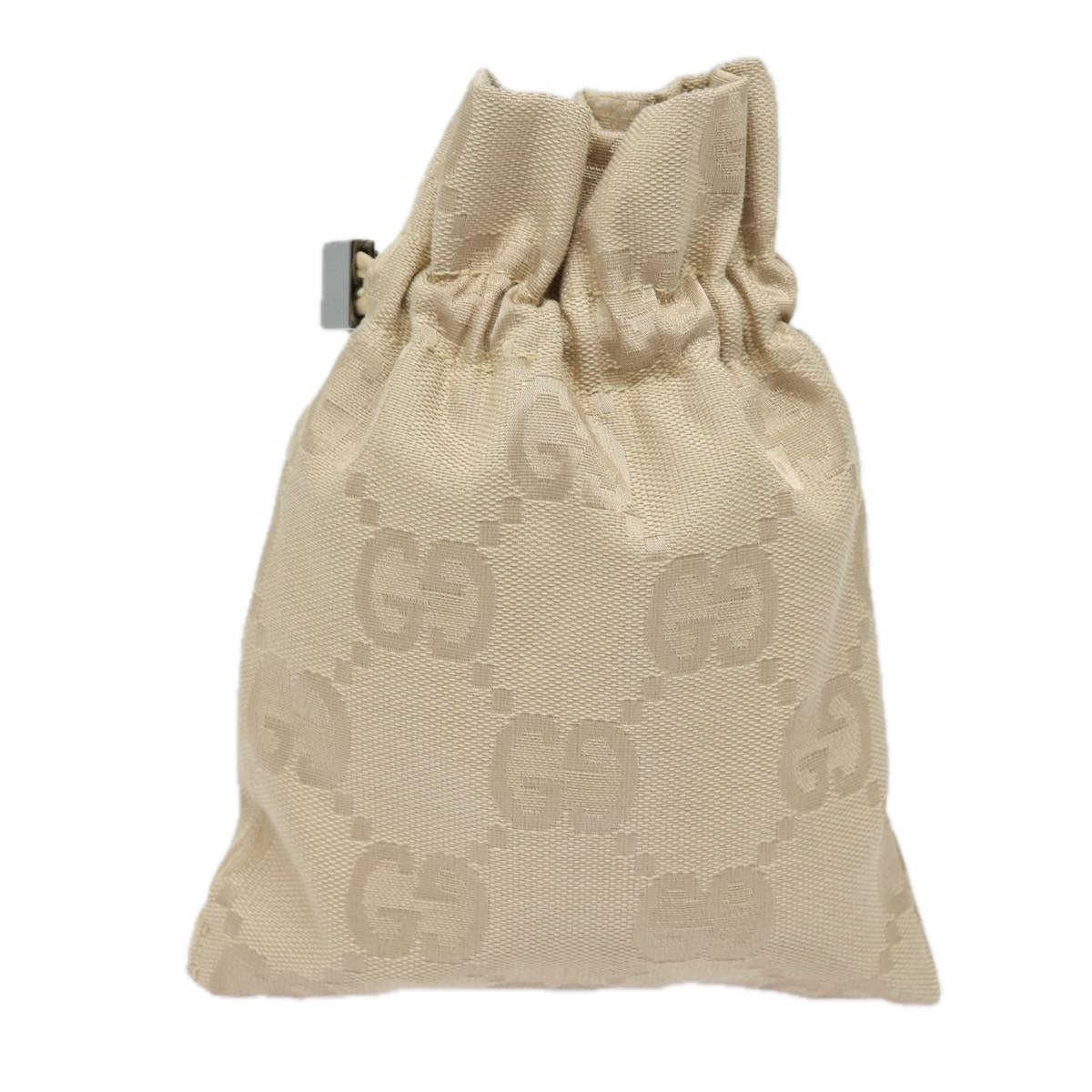 Gucci Clutch Bag Canvas Canvas 1030