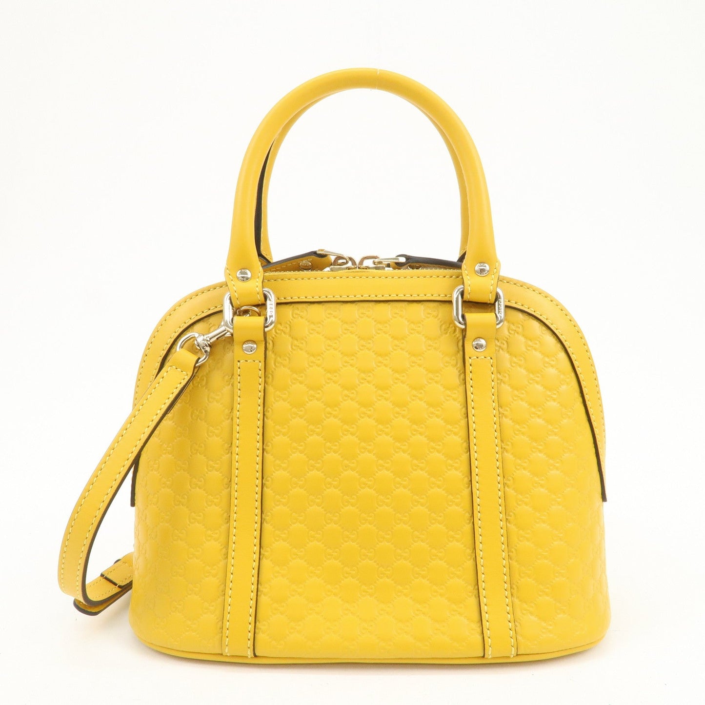 GUCCI Micro Guccissima Leather 2Way Bag Hand Bag Shoulder Bag 449654