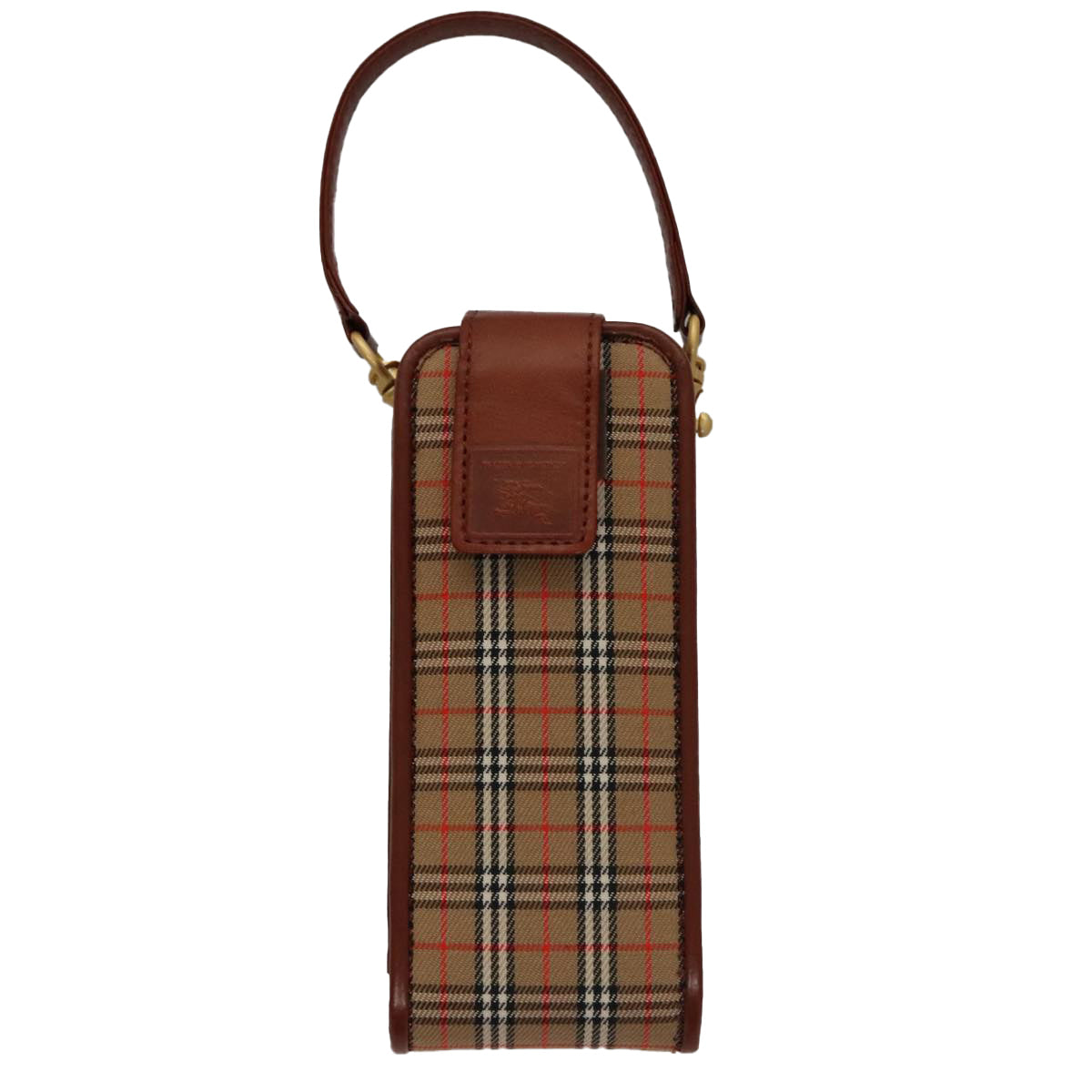 Burberry Nova Check Clutch Bag Canvas Beige Clutch Bag 20