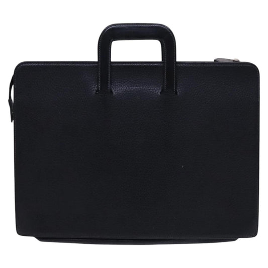Burberry Briefcase Bag Leather Black Travel Bag Leather Briefcase Bag