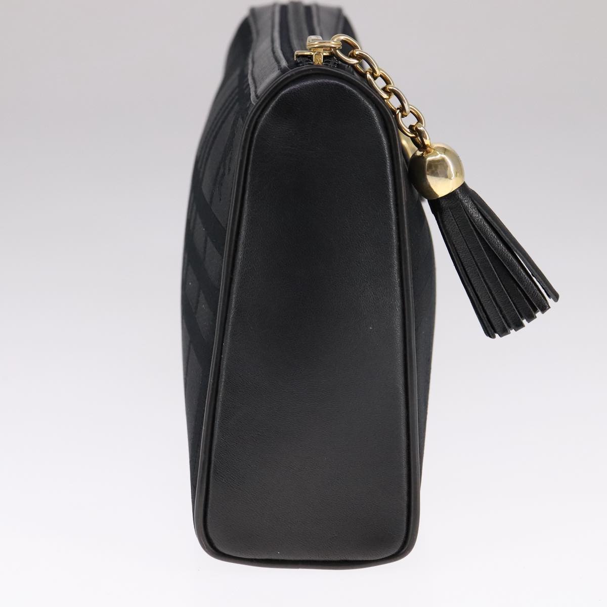 Burberry Clutch Bag Canvas Black