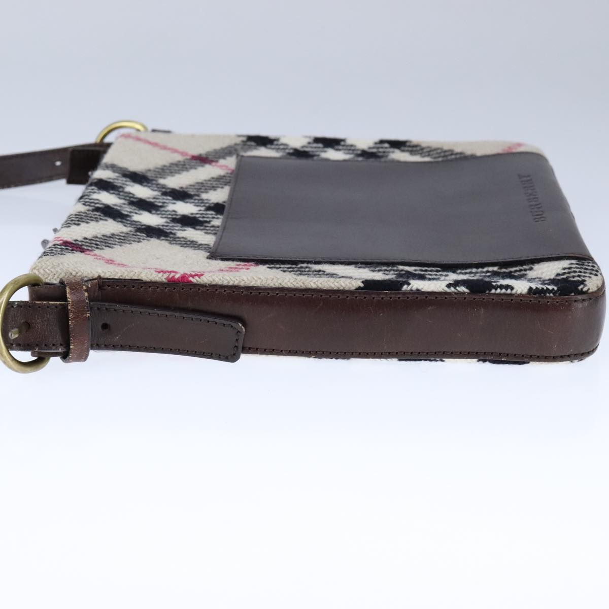 Burberry Nova Check Shoulder Bag Canvas Beige Shoulder Bag 82