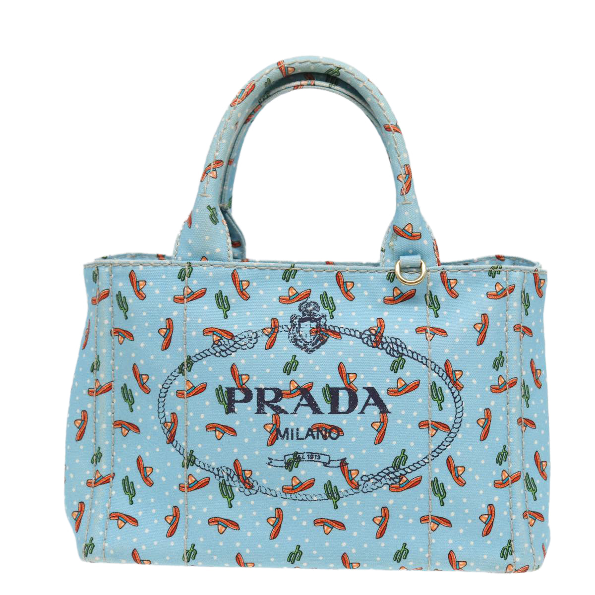 Prada Canapa Handbag Travel Bag Canapa Handbag 39