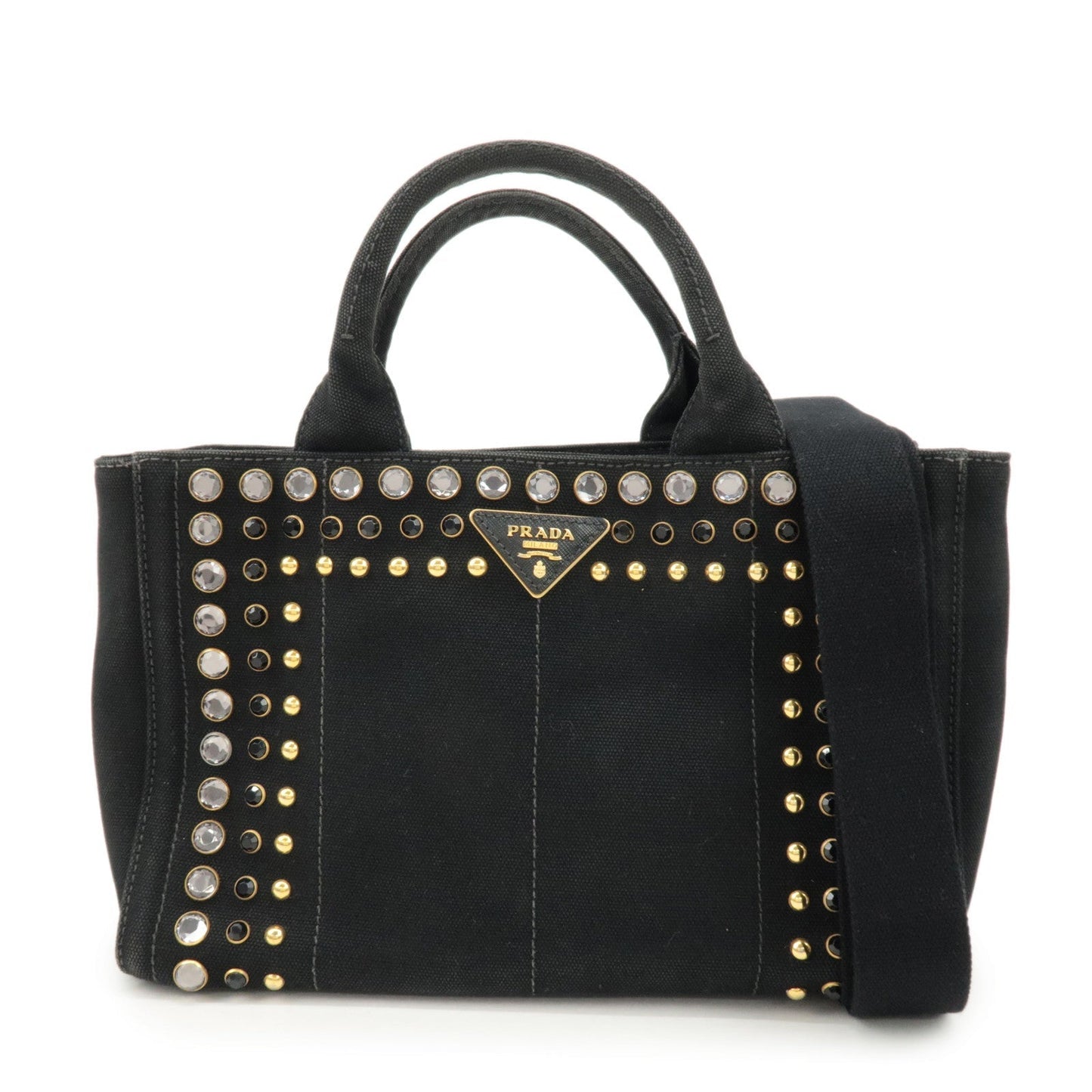 Bag Canapa Bijoux 2Way Bag Hand Bag d Canvas Black Mini Mini Bag