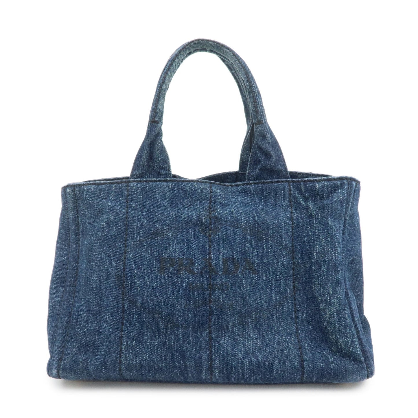 Tote Bag Triangle Canapa Hand Bag Denim Logo