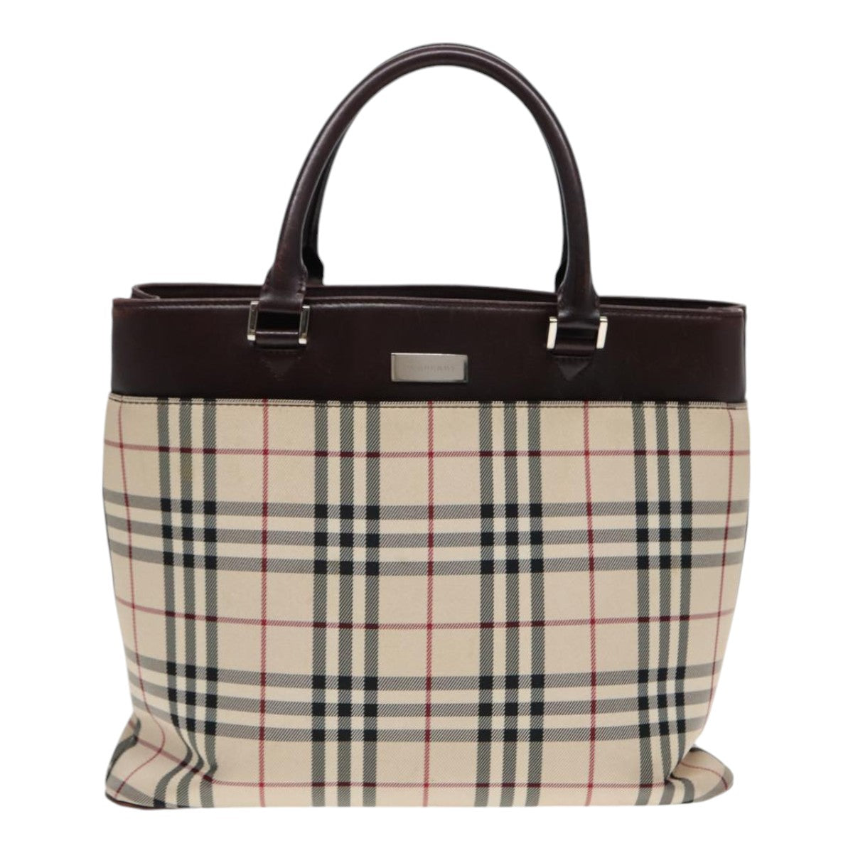 Burberry Luxury Nova Check Handbag Travel Bag Check Handbag 315