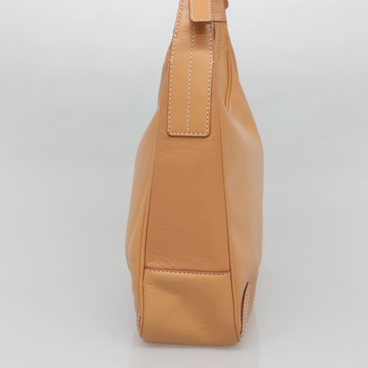 Burberry Nova Check Shoulder Bag Leather Beige Leather Shoulder Bag