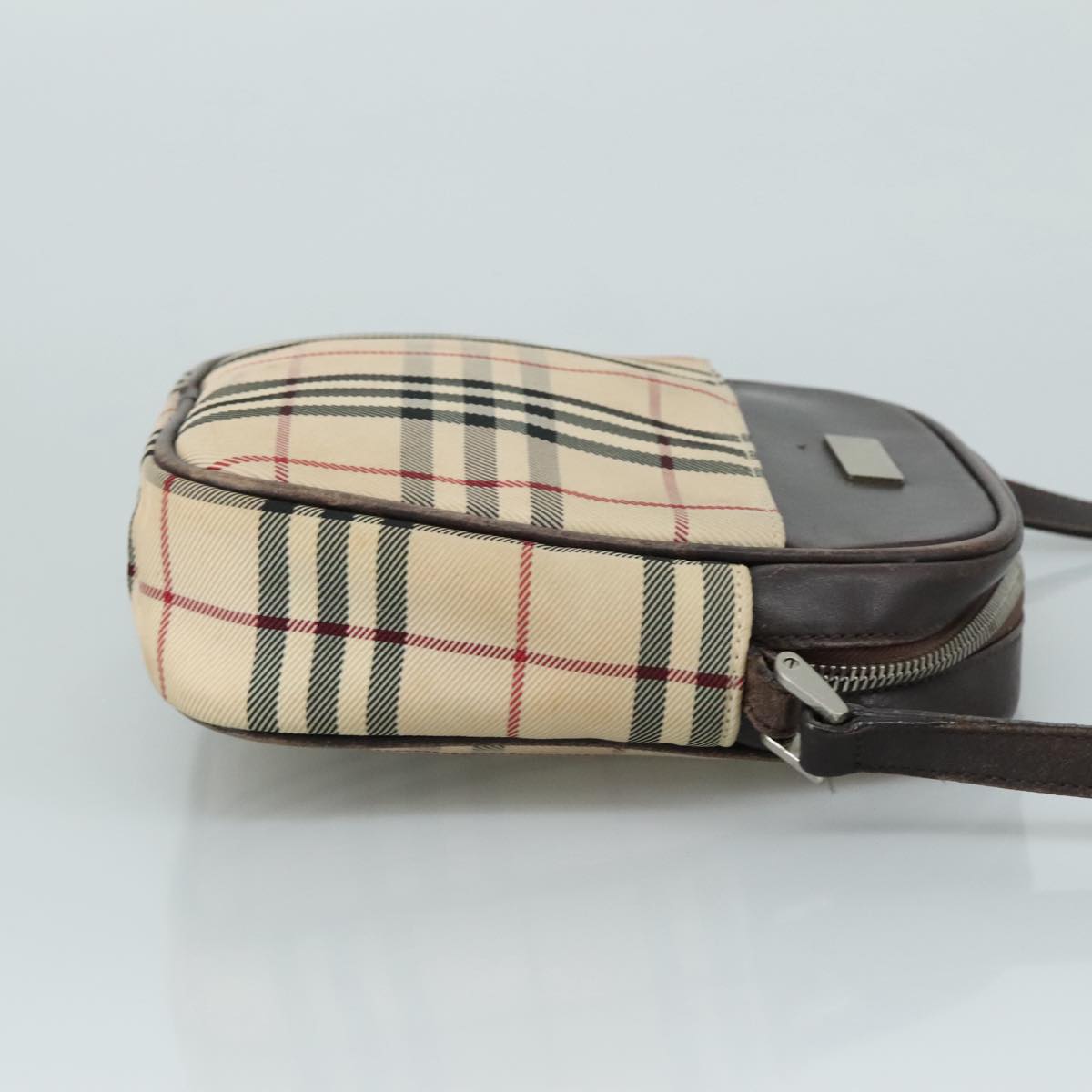 Burberry Nova Check Shoulder Bag Canvas Beige Shoulder Bag 37