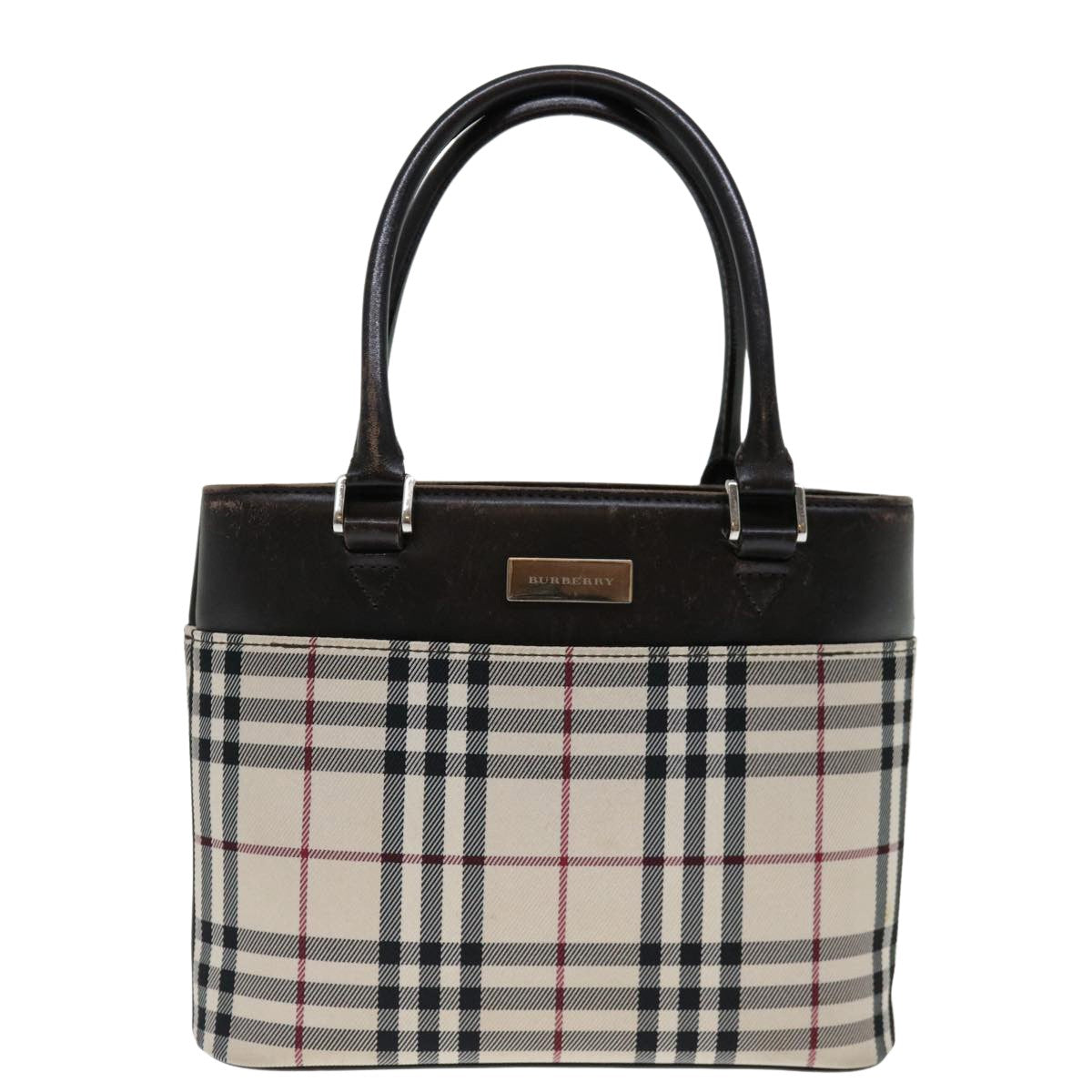 Burberry Luxury Nova Check Handbag Travel Bag Check Handbag 94