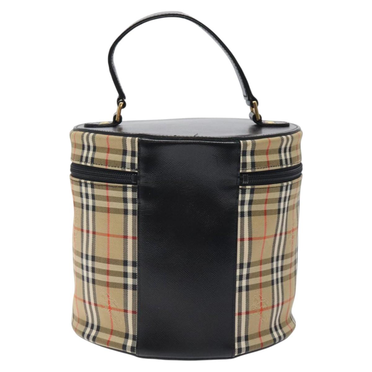 Burberry Nova Check Clutch Bag Canvas Beige Clutch Bag 8