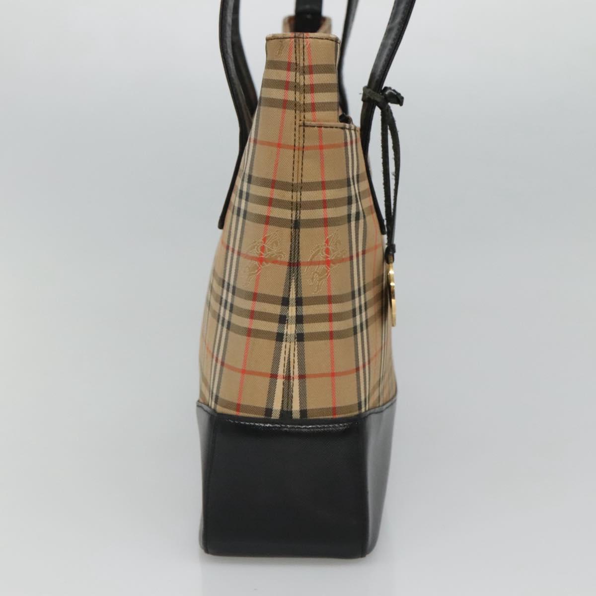 Burberry Nova Check Tote Bag Canvas Beige Tote Bag 18