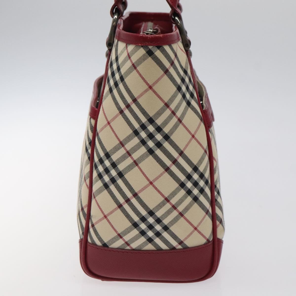 Burberry Nova Check Tote Bag Canvas Beige Tote Bag 31