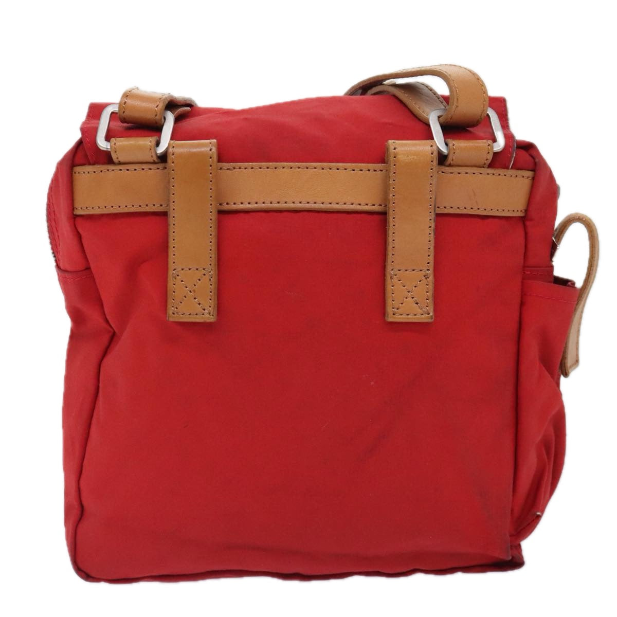 Burberry Synthetic Shoulder Bag Red