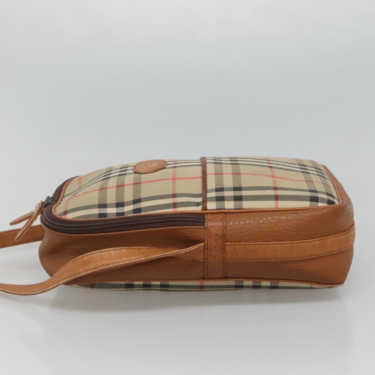 Burberry Nova Check Shoulder Bag Canvas Beige Shoulder Bag 44