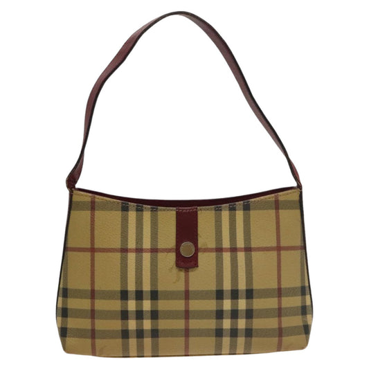 Burberry Nova Check Shoulder Bag Canvas Beige Shoulder Bag 61