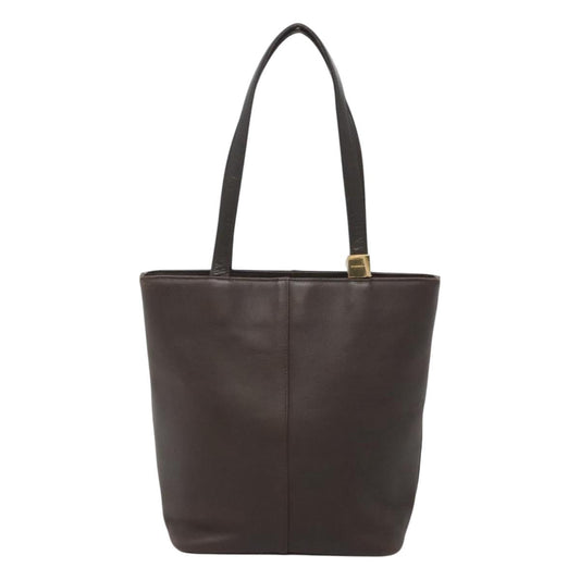 Burberry Tote Bag Leather Brown