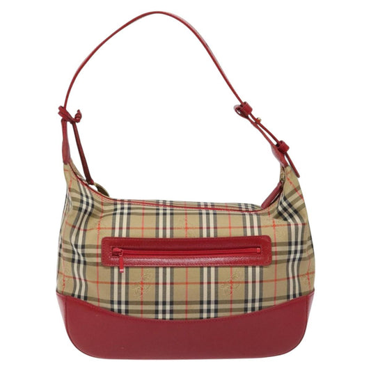 Burberry Nova Check Shoulder Bag Canvas Beige Shoulder Bag 169