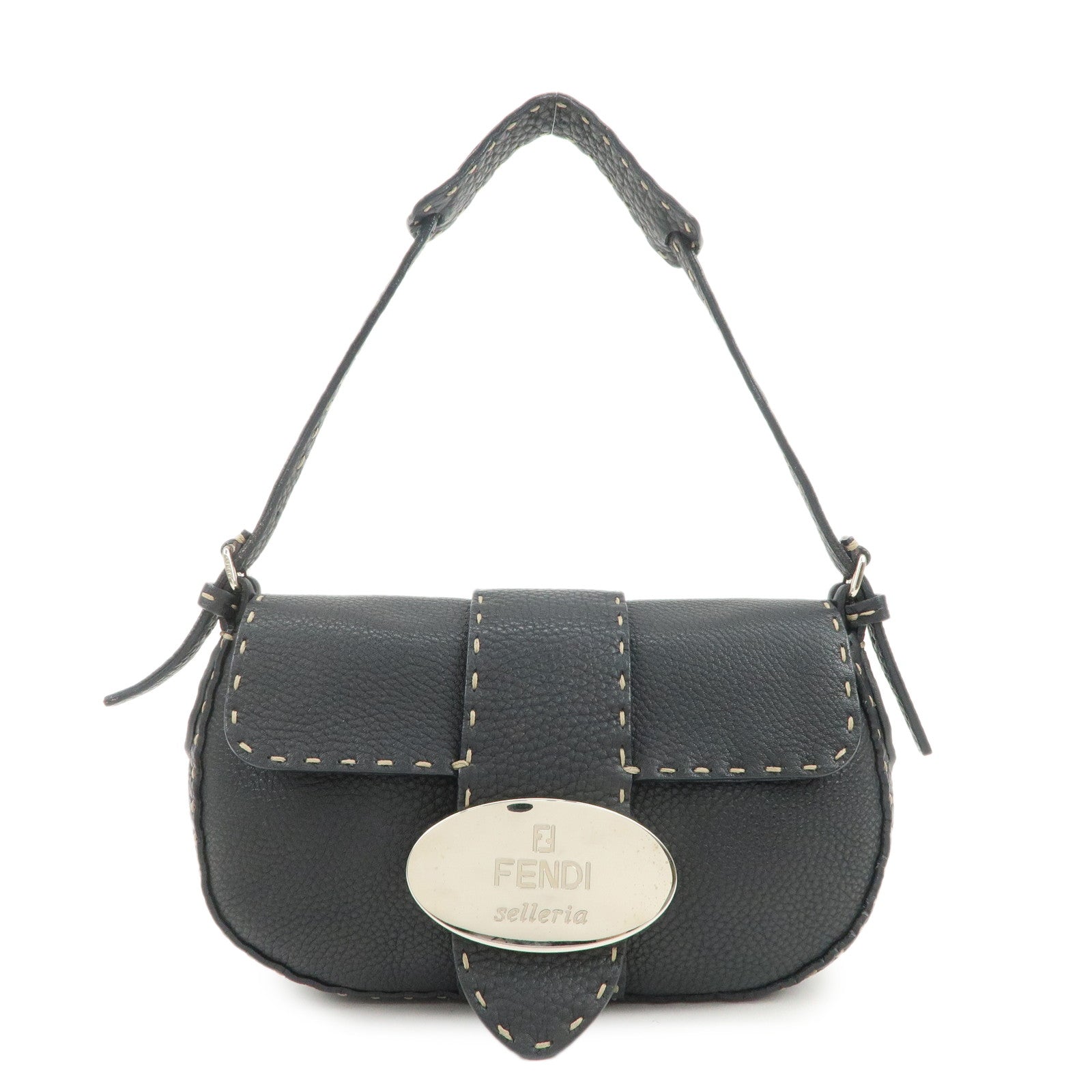 Shoulder Bag Seleria Hand Bag Leather Black