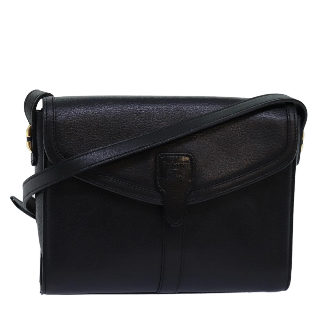 Burberry Shoulder Bag Leather Black Shoulder Bag 13