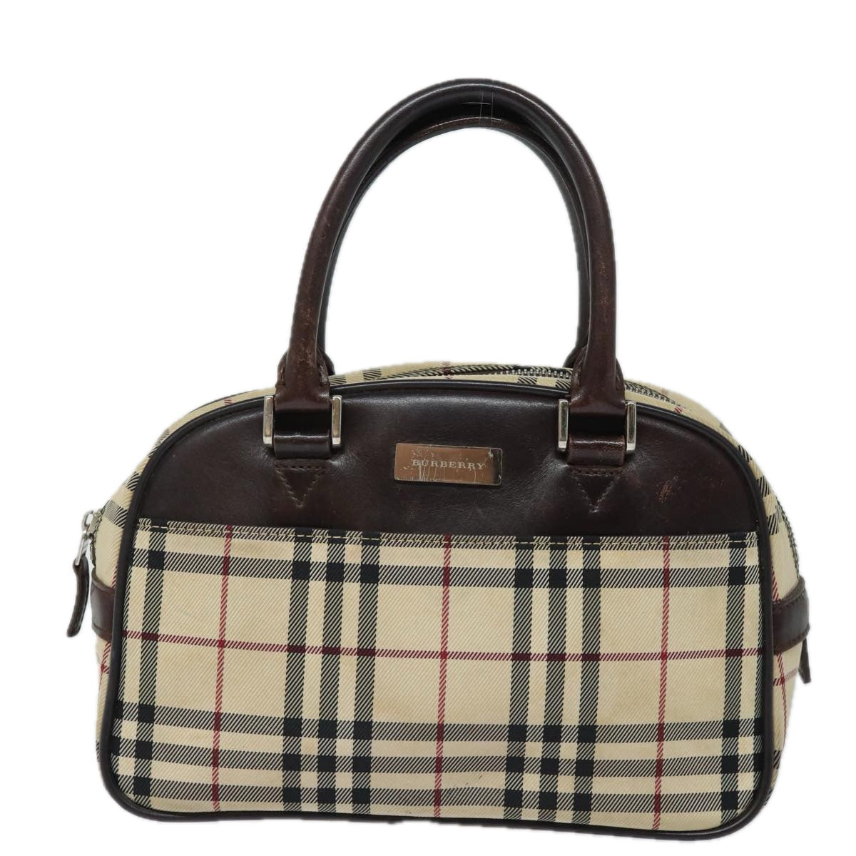 Burberry Luxury Nova Check Handbag Travel Bag Check Handbag 196