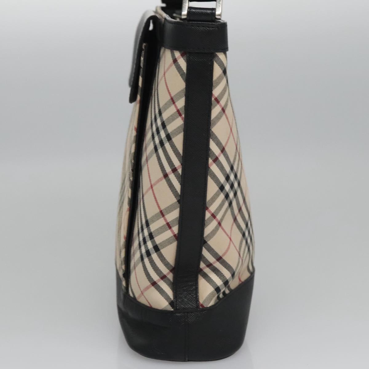 Burberry Nova Check Shoulder Bag Canvas Beige Shoulder Bag 168