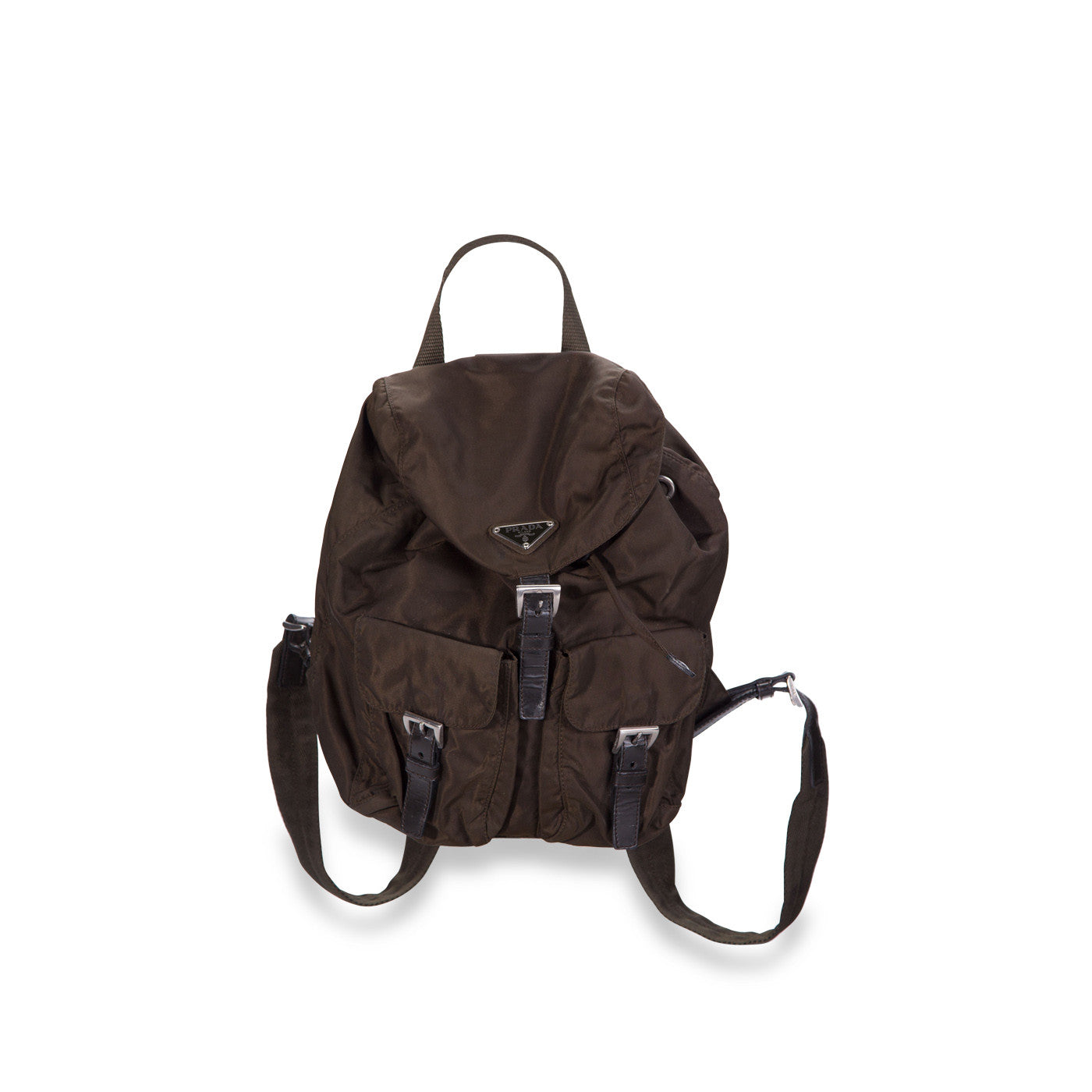 Prada Backpack Nylon Medium Tote Bag