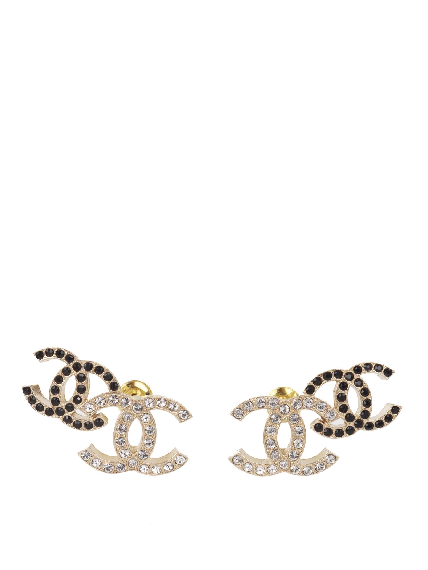 Chanel Dual CC Earrings